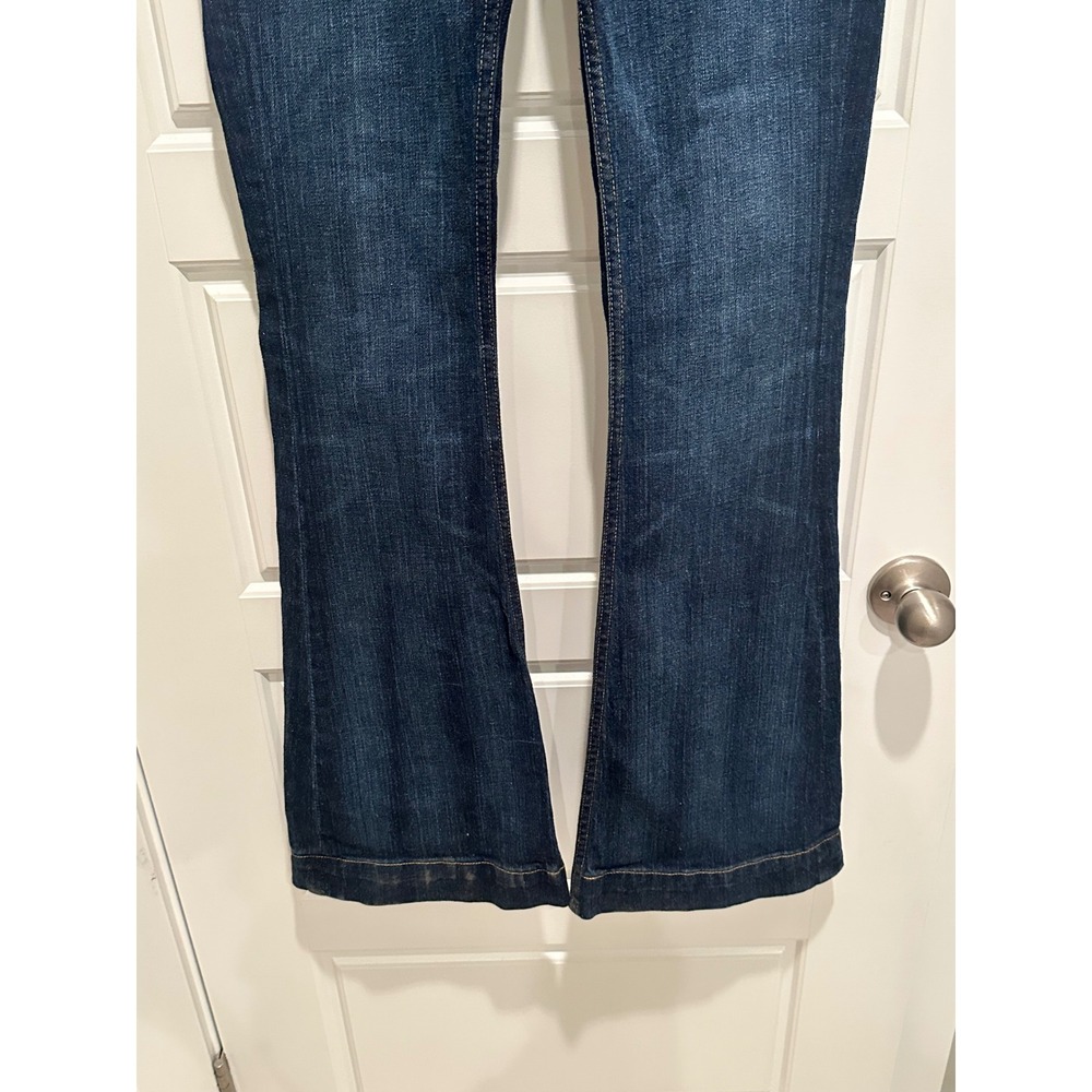 Kimes Ranch Jennifer Mid Wash High Rise Flare Leg Jeans 0/34 Western Denim - Picture 7 of 10